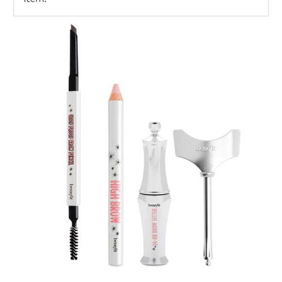 BENEFIT COSMETICS SIFT & NATURAL BROWS KIT - LIGHT (NEW WITH TAGS) - Picture 4 of 10